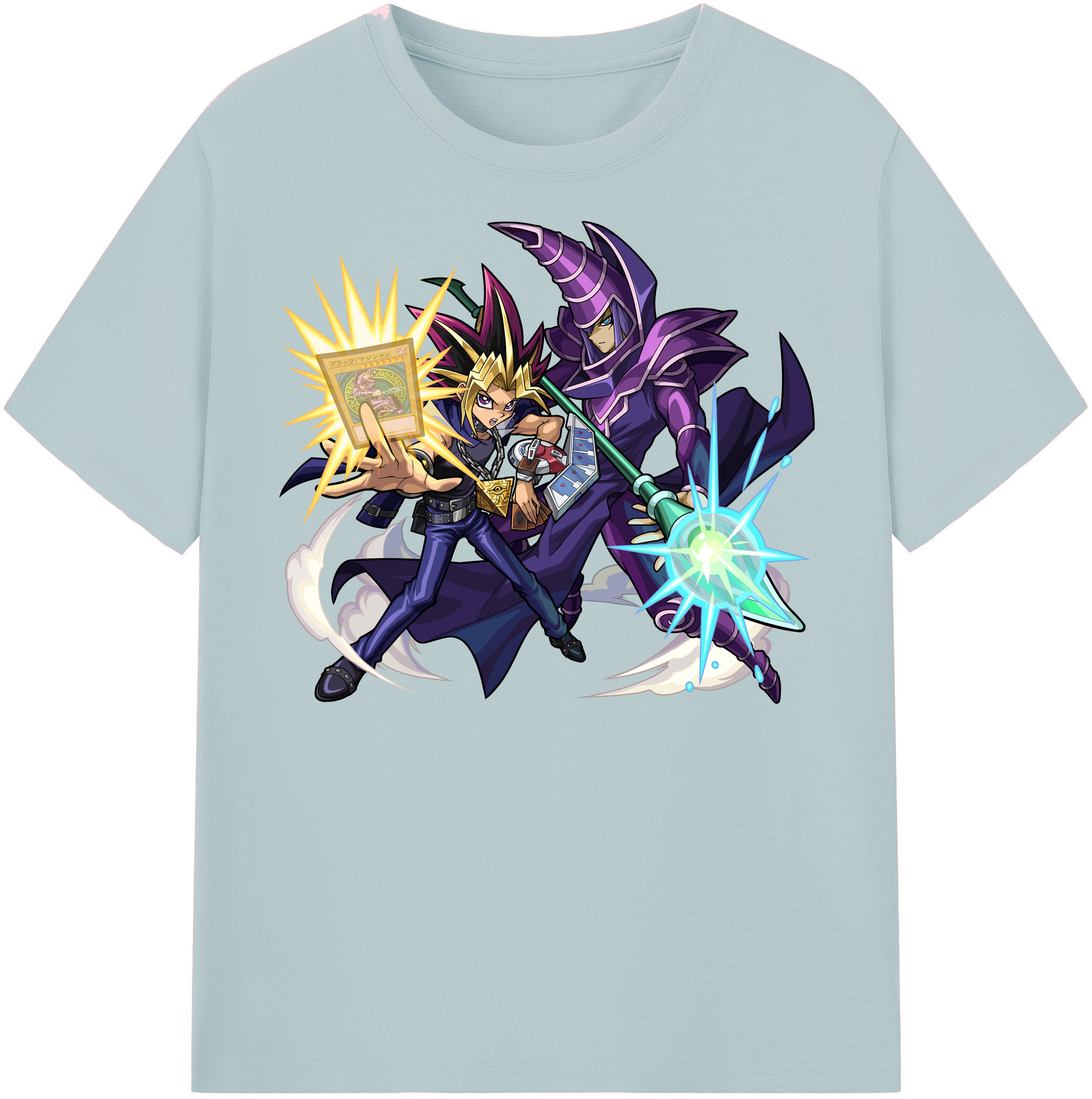 （画像用） 遊☆戯☆王 Yu-Gi-Oh! 綿100％半袖Tシャツ（フロントプリント）